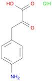 3-(4-aminophenyl)-2-oxopropanoic acid hydrochloride