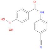 B-[4-[[(4-cyanophenyl)amino]carbonyl]phenyl]boronic acid