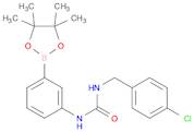 1-(4-chlorobenzyl)-3-(3-(4,4,5,5-tetramethyl-1,3,2-dioxaborolan-2-yl)phenyl)urea