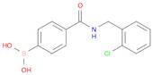 B-[4-[[[(2-chlorophenyl)methyl]amino]carbonyl]phenyl]Boronic acid