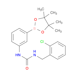 1-(2-chlorobenzyl)-3-(3-(4,4,5,5-tetramethyl-1,3,2-dioxaborolan-2-yl)phenyl)urea