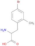 2-Amino-3-(4-bromo-2-methylphenyl)propanoic acid