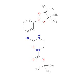 Carbamic acid,N-[2-[[[[3-(4,4,5,5-tetramethyl-1,3,2-dioxaborolan-2-yl)phenyl]amino]carbonyl]amino]…