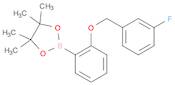 1,3,2-Dioxaborolane, 2-[2-[(3-fluorophenyl)methoxy]phenyl]-4,4,5,5-tetramethyl-