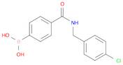 B-[4-[[[(4-chlorophenyl)methyl]amino]carbonyl]phenyl]Boronic acid