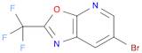 6-Bromo-2-(trifluoromethyl)oxazolo[5,4-b]pyridine