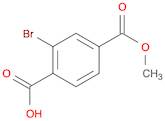 2-Bromo-4-(methoxycarbonyl)benzoic acid