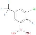 (3-Chloro-2-fluoro-5-(trifluoromethyl)phenyl)boronic acid