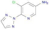 5-Chloro-6-(2H-1,2,3-triazol-2-yl)pyridin-3-amine