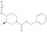 (3S,4S)-benzyl 4-azido-3-fluoropiperidine-1-carboxylate