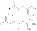 tert-Butyl 5-(benzyloxycarbonylamino)-3-fluoro-5,6-dihydropyridine-1(2H)-carboxylate