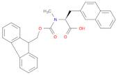 (S)-2-((((9H-fluoren-9-yl)methoxy)carbonyl)(methyl)amino)-3-(naphthalen-2-yl)propanoic acid