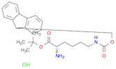 (S)-tert-Butyl 6-(((9h-fluoren-9-yl)methoxy)carbonylamino)-2-aminohexanoate hydrochloride