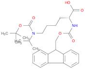 (R)-2-((((9H-Fluoren-9-yl)methoxy)carbonyl)amino)-6-((tert-butoxycarbonyl)(isopropyl)amino)hexanoi…