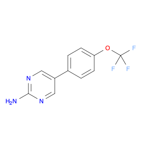 5-[4-(trifluoromethoxy)phenyl]-2-Pyrimidinamine