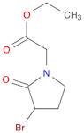 ethyl 2-(3-bromo-2-oxopyrrolidin-1-yl)acetate