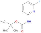 tert-butyl 6-fluoropyridin-2-ylcarbamate