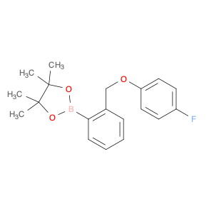 2-(2-((4-fluorophenoxy)methyl)phenyl)-4,4,5,5-tetramethyl-1,3,2-dioxaborolane