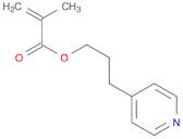 2-Propenoic acid, 2-methyl-, 3-(4-pyridinyl)propyl ester