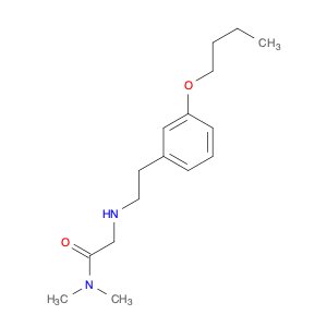 2-((3-butoxyphenethyl)amino)-n,n-dimethylacetamide