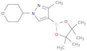 3-Methyl-1-(tetrahydro-2H-pyran-4-yl)-4-(4,4,5,5-tetramethyl-1,3,2-dioxaborolan-2-yl)-1H-pyrazole