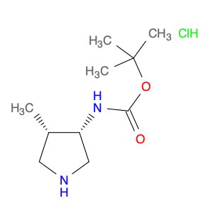 rel-tert-Butyl ((3R,4R)-4-methylpyrrolidin-3-yl)carbamate hydrochloride