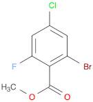 Methyl 2-bromo-4-chloro-6-fluorobenzoate