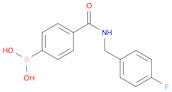 B-[4-[[[(4-fluorophenyl)methyl]amino]carbonyl]phenyl]Boronic acid