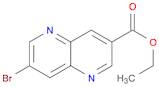 ethyl 7-bromo-1,5-naphthyridine-3-carboxylate