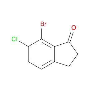 7-Bromo-6-chloro-2,3-dihydro-1H-inden-1-one