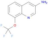 8-(trifluoromethoxy)quinolin-3-amine