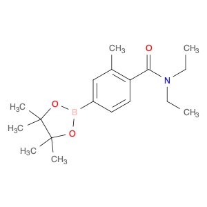 N,N-diethyl-2-methyl-4-(4,4,5,5-tetramethyl-1,3,2-dioxaborolan-2-yl)benzamide