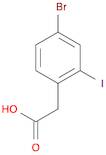 4-BROMO-2-IODOPHENYLACETIC ACID