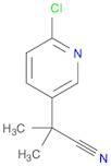 2-(6-CHLOROPYRIDIN-3-YL)-2-METHYLPROPANENITRILE