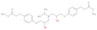 Benzenepropanoic acid, 4,4'-[[(1-methylethyl)imino]bis[(2-hydroxy-3,1-propanediyl)oxy]]bis-, dimet…