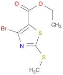 Ethyl 4-bromo-2-(methylsulfanyl)-1,3-thiazole-5-carboxylate