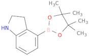 4-(4,4,5,5-Tetramethyl-1,3,2-dioxaborolan-2-yl)indoline