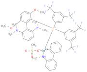 Methanesulfonato(2-bis(3,5-di(trifluoromethyl)phenylphosphino)-3,6-dimethoxy-2',6'-bis(dimethylami…