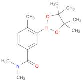 N,N,4-trimethyl-3-(4,4,5,5-tetramethyl-1,3,2-dioxaborolan-2-yl)benzamide