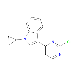 3-(2-Chloropyrimidin-4-yl)-1-cyclopropyl-1H-indole