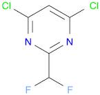 4,6-Dichloro-2-(difluoromethyl)pyrimidine