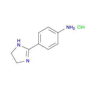 Benzenamine, 4-(4,5-dihydro-1H-imidazol-2-yl)-, monohydrochloride