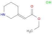 Ethyl 2-(3-piperidinylidene)acetate hydrochloride