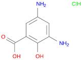 3,5-Diamino-2-hydroxybenzoic acid hydrochloride