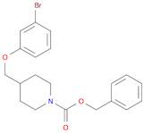 Benzyl 4-((3-bromophenoxy)methyl)piperidine-1-carboxylate