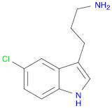 3-(5-Chloro-1H-indol-3-yl)propan-1-amine