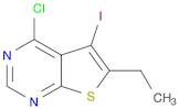 4-Chloro-6-ethyl-5-iodothieno[2,3-d]pyrimidine