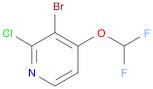 3-Bromo-2-chloro-4-(difluoromethoxy)pyridine