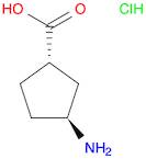 (1S,3S)-3-Aminocyclopentanecarboxylic acid hydrochloride