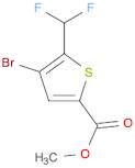 Methyl 4-bromo-5-(difluoromethyl)thiophene-2-carboxylate